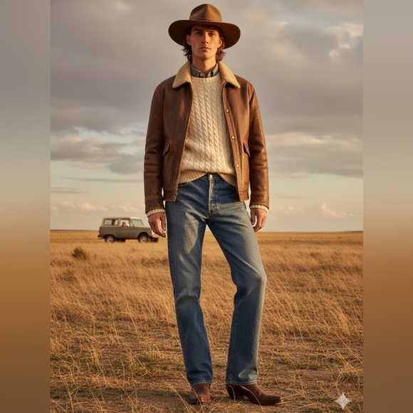 Polo Ralph Lauren Other - Classic Vintage Ralph Lauren Polo Americana  Men's Blue Jeans